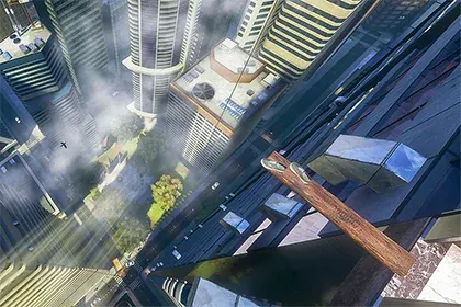 Simulateur chute libre VR By Evos