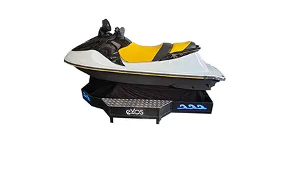Simulateur jet ski VR By Evos - conduite sur l'eau en réalité virtuelle - fabriqué en France