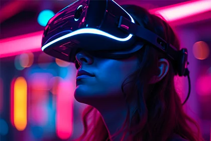 Casque VR Oculus Quest 2 utilisé par By Evos