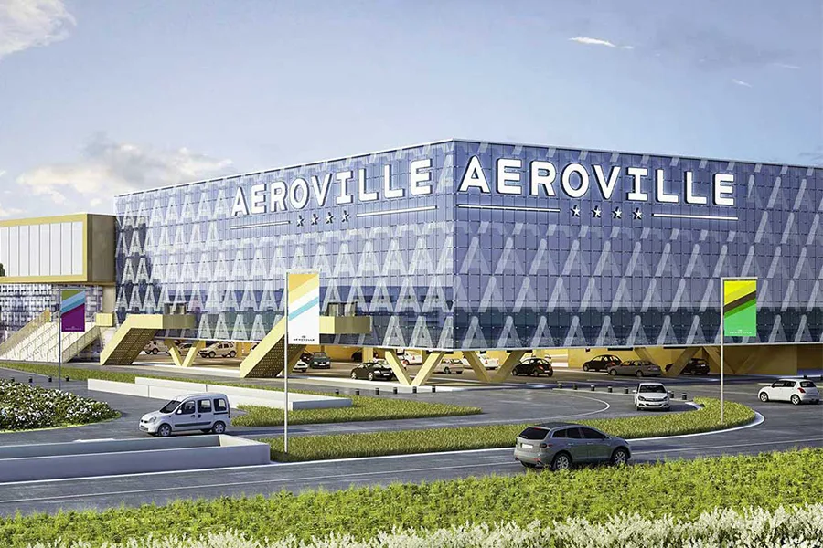 Espace de réalité virtuelle avec simulateurs VR au centre commercial Aéroville