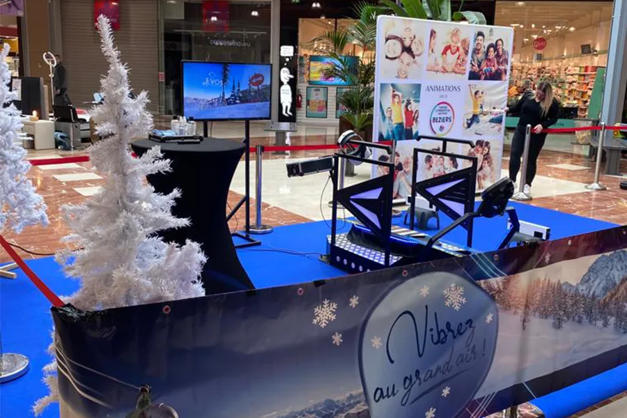 Animation VR By Evos au centre commercial Auchan de Béziers
