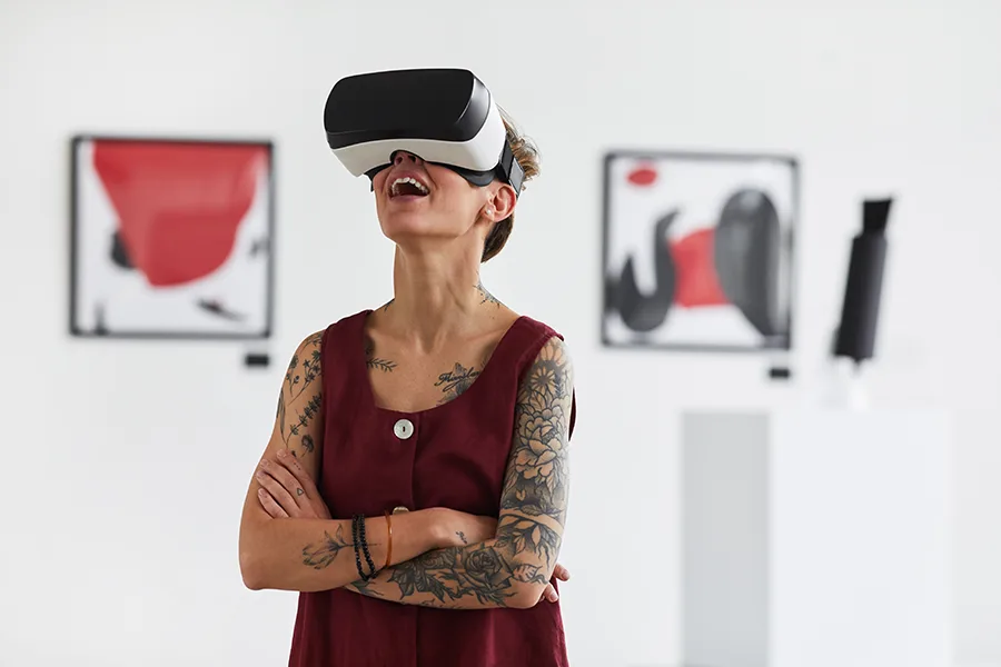 Visite de musée en réalité virtuelle