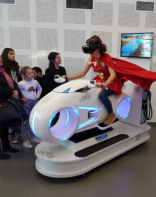 Family day entreprise animation VR By Evos