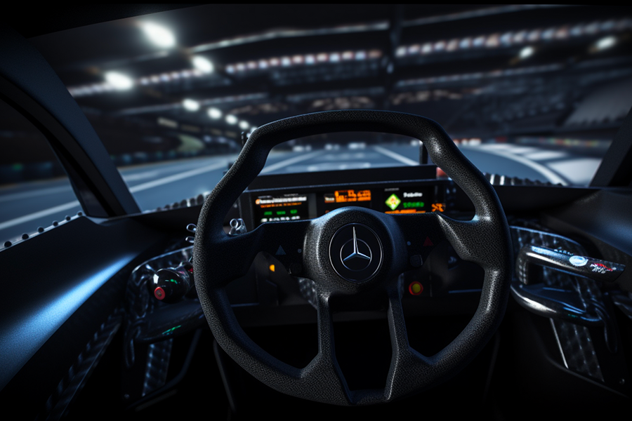 Réalisation d’un volant F1 pour simulateur automobile